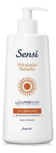 Loção Hidratante Desodorante Corporal Sensi Pele Bronzeada J