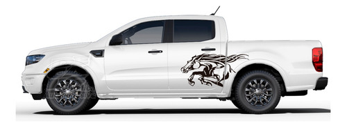 Calco Ford Ranger 2013 - 2022 Wind Horse Juego Con Porton