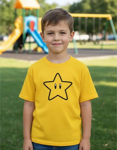 Playera Para Niño O Niña Estrella Star