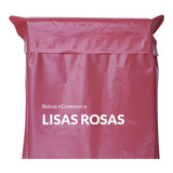 100 Sobres Bolsas Rosas Lisas Ecommerce Nº3 - 40x50+5 C/adh