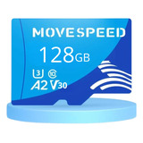 Cartão De Memória 128gb Movespeed Pro Tf Card A2 V30 U3