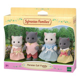  Sylvanian Families Familia De Gatos Persa Ternurines Calico