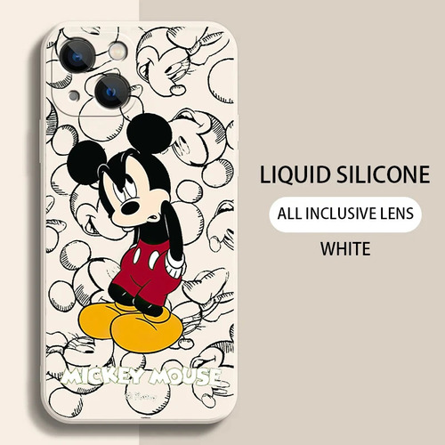 Funda De Teléfono Disney Mickey Minnie Mouse For iPhone 15,