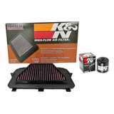 Kit Filtros Aire/aceite Yamaha R6 2008-2016 K&n 