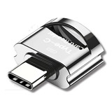 Adaptador Leitor Cartão Micro Sd Ou Tf Para Conector Tipo C 