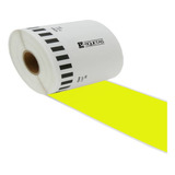 Rollo Dk 2243 Amarillo 102mm Continuo Ql 1050/60 Ql 1110 Nwb