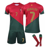 Cristiano Ronaldo, Portugal, Adulto, Infantil, Camisa De Fut