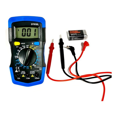 Multimetro Digital Dt-830l Golden Cabo