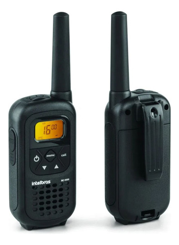 Radio Walkie Talkie Intelbras Rc4002 C/ 2 Und Longo Alcance