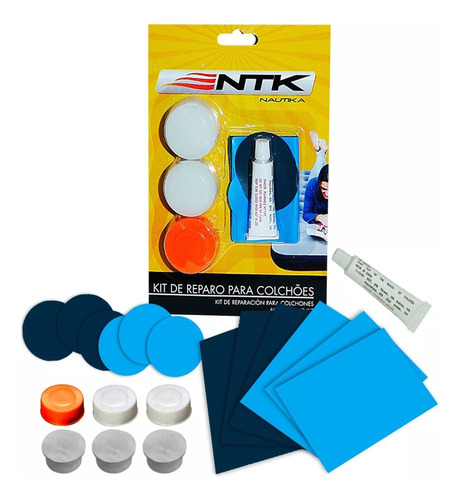 Kit Reparo Pvc Pra Colchão Boia Poltranas Piscinas Inflavel