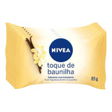 Kit 12 Sabonete Em Barra Nivea Baunilha 85g