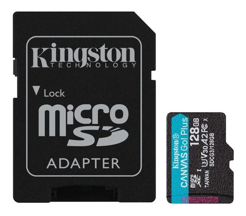 Memoria Micro Sd Xc Kingston Canvas Go Plus 128gb