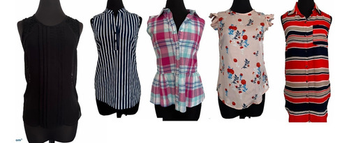 Blusa Casual  Combo/lote -5 Piezas -2509 Outlet/saldos Mchn