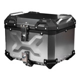 Maleta Top Case Moto Aluminio Silver 4rs E70 45 Litros Tour