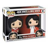 Jack Y Meg White The White Stripes Figura Funko Pop Rocks