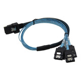 Cable Interno De Ruptura Inversa 4x Sata Mini Sas Sff-8087