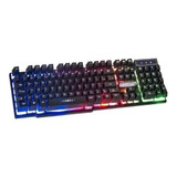 Teclado Gamer Semi Mecânico Led Profissional Ps4 Xbox Abnt2