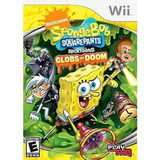 Jogo Nintendo Wii Spongebob Squarepants Globs Of Doom Origin