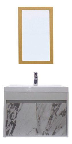 Gabinete Para Baño Con Espejo Decorativo Decomobil 