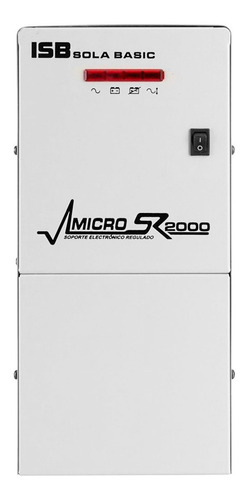 Ups Sola Basic Micro Sr Xr-21-202 2000va Entrada Y Salida De 120v Blanco