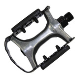 Pedal Mtb Aluminio Jaula Acero Fp-971