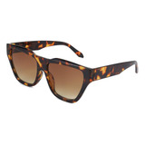 Feisedy Moda Flat Top Square Mujeres Hombres Estilo Gafas De