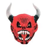 Máscara Diabo Demônio Capeta - Fantasia Halloween