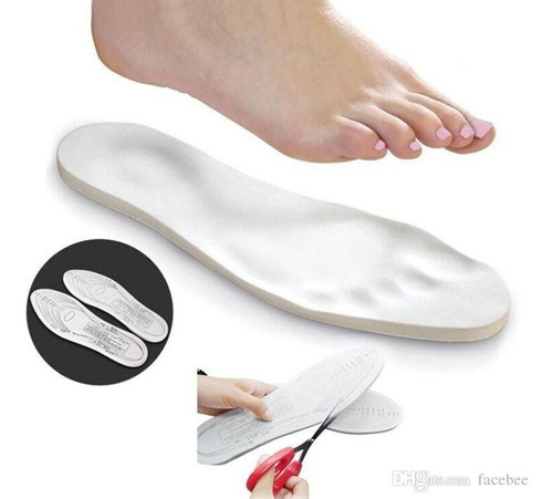 3 Pares De Plantillas Ajustables Unisex Memory Foam Espuma