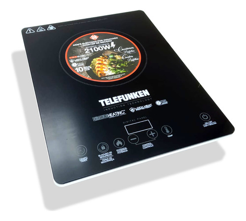 Cooktop De Indução Ai-9000 1 Boca Portátil Telefunken