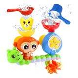 Juguetes De Baño Para Niños Pequeños Regadera Mono