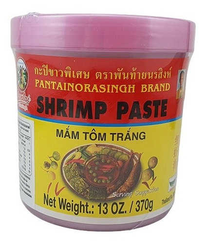 Pasta De Camarão Tailandês Shrimp Paste Pantai 370g