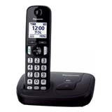 Teléfono Panasonic  Kx-tgd210ag Inalámbrico - Color Negro