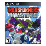 Transformers Devastation - Ps3 Físico - Sniper