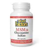 Natural Factors | Msm Y Glucosamina | 90 Capsulas  