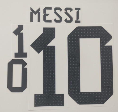 Estampado 10 Messi Argentina Qatar 2022 Titular-utilería  