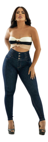Calça Jeans Modeladora Fantástica Amaciada Mamacita Original