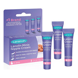 Pack 3 Crema Para Pezones Y Piel Lanolina 7grs Lansinoh