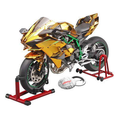 I\u002F\u002F \u002Fx Modelo De Pantalla Kawasaki H2r Dorado 1:9 Para Niños | Envío gratis