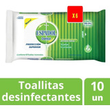 Toallas Antibacteriales Espadol Dettol De 10 Unidades X 6