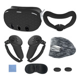 Set De Fundas Protectoras De Tpu Vr Cover Para Meta Quest3