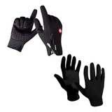 Guantes Con Cierre + Guantes Primera Piel Solo En Fas Motos