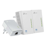 Extensor Wifi Powerline Av600 Repetidor Tp-link Tl-wpa4220t 
