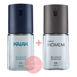 Kit Perfume Deo Corporal Kaiak Masculino + Natura Homem