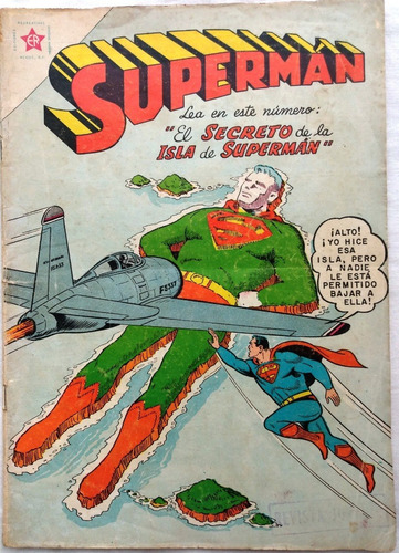 Superman 158 Ediciones Recreativas Novaro 1958 Tipeo Manual