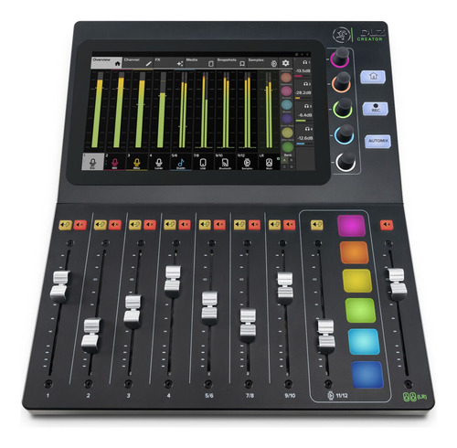 Consola De Sonido Mackie Dlz Creator Mixer Digital Podcast 