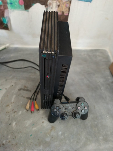 Sony Playstation 2 Fat Color Negro
