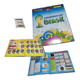 Álbum Panini Brasil 2014 Original Lleno Con Estuche +sobre