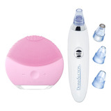 Extractor De Espinillas +cepillo Limpiador Exfoliador Facial