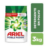 Detergente En Polvo Regular Ariel 3kg(2uni)super