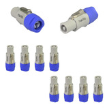 Kit Com 10 Plug Powercon Conector Out  Powercon Tipo Neutrik